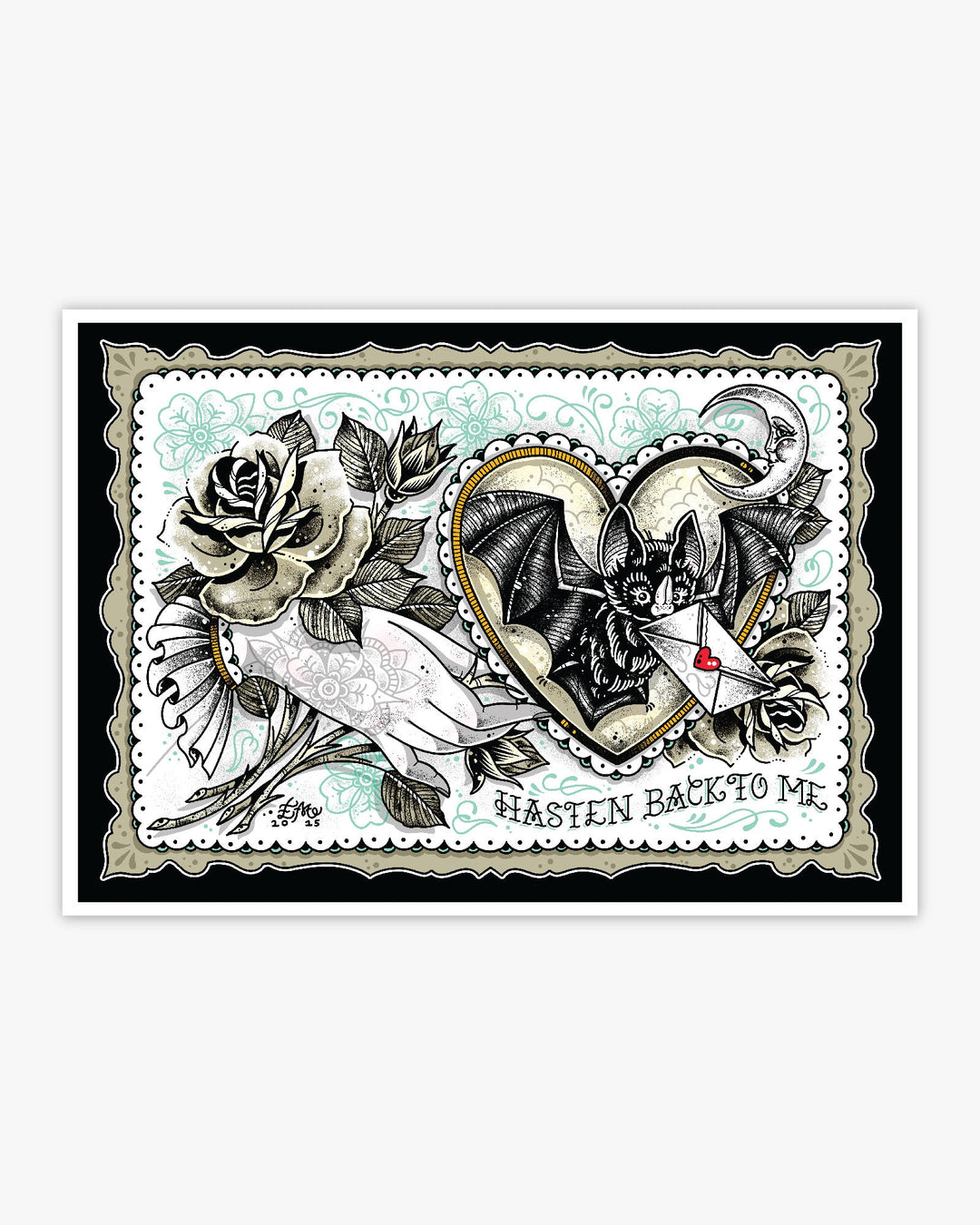 Hasten Back Print - Ella Mobbs