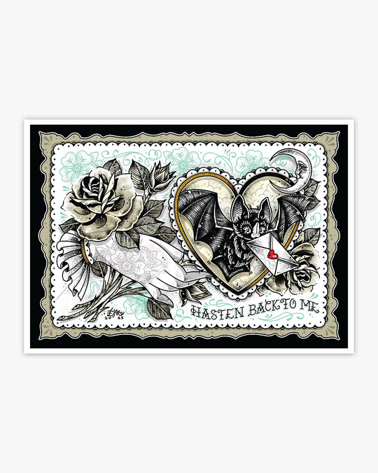 Hasten Back Print - Ella Mobbs