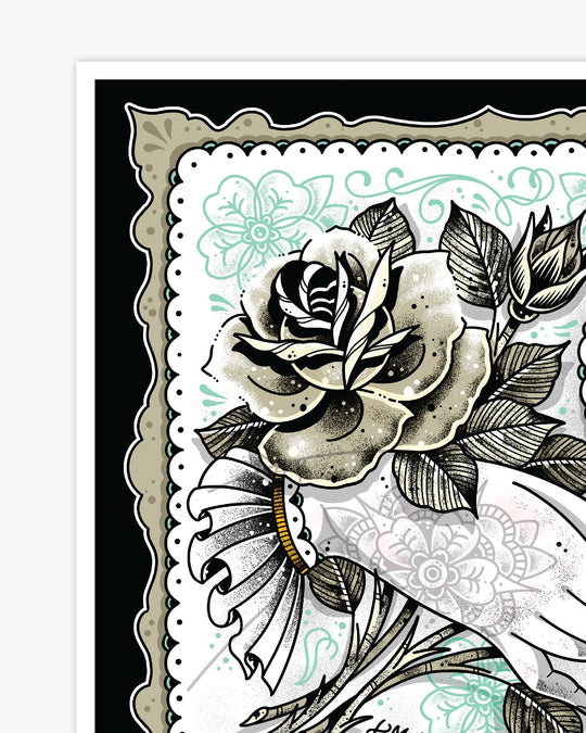 Hasten Back Print - Ella Mobbs