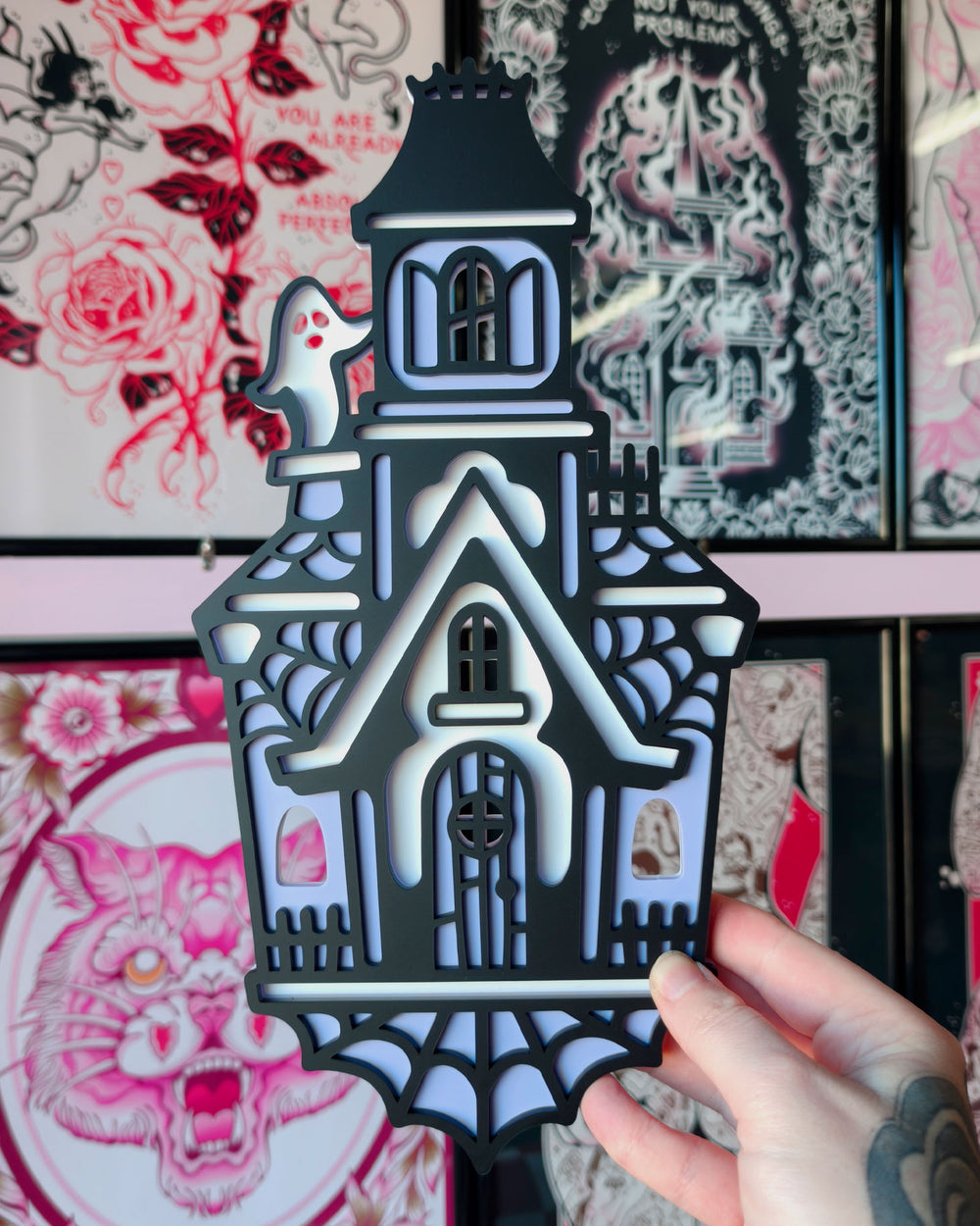Haunted House Wall Hanging