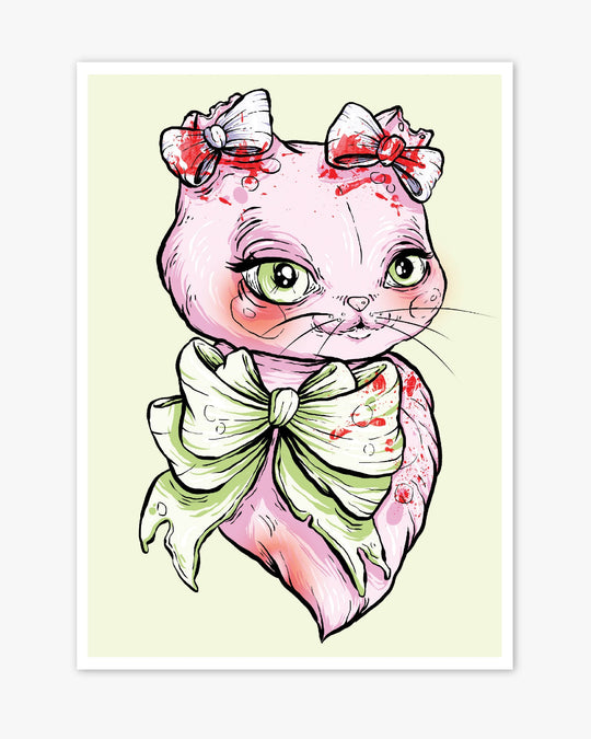 Hear No Evil Print - Ella Mobbs