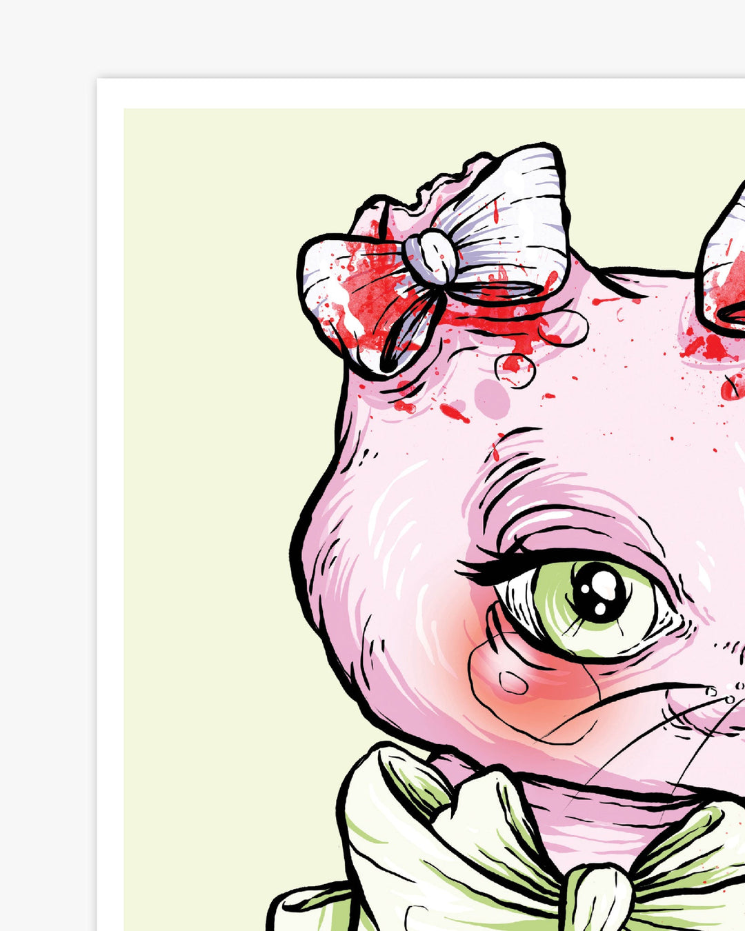 Hear No Evil Print - Ella Mobbs