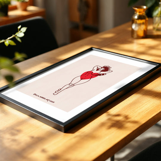 Heart Knees Print - Ella Mobbs