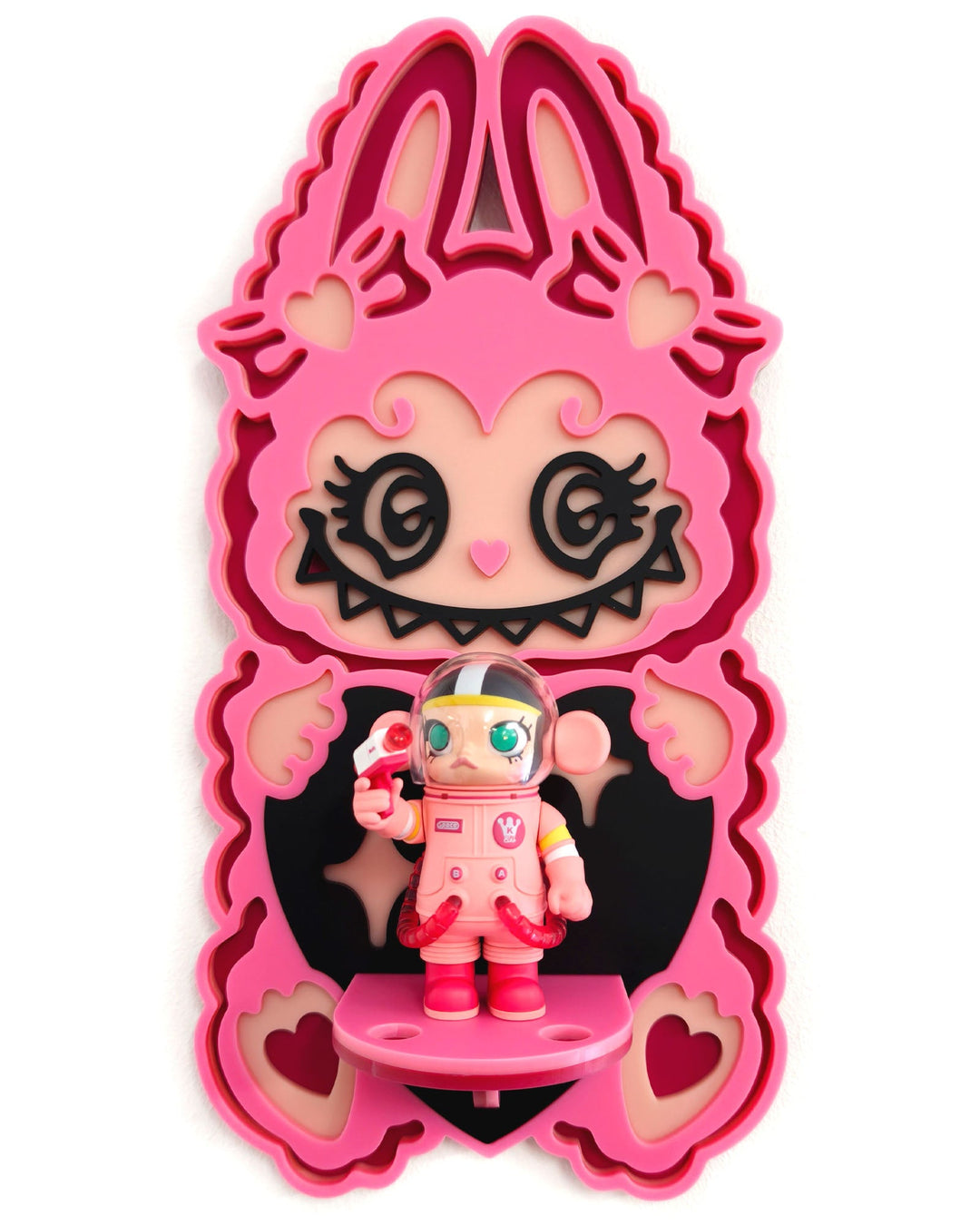 Heart Labubu Shelf - Ella Mobbs