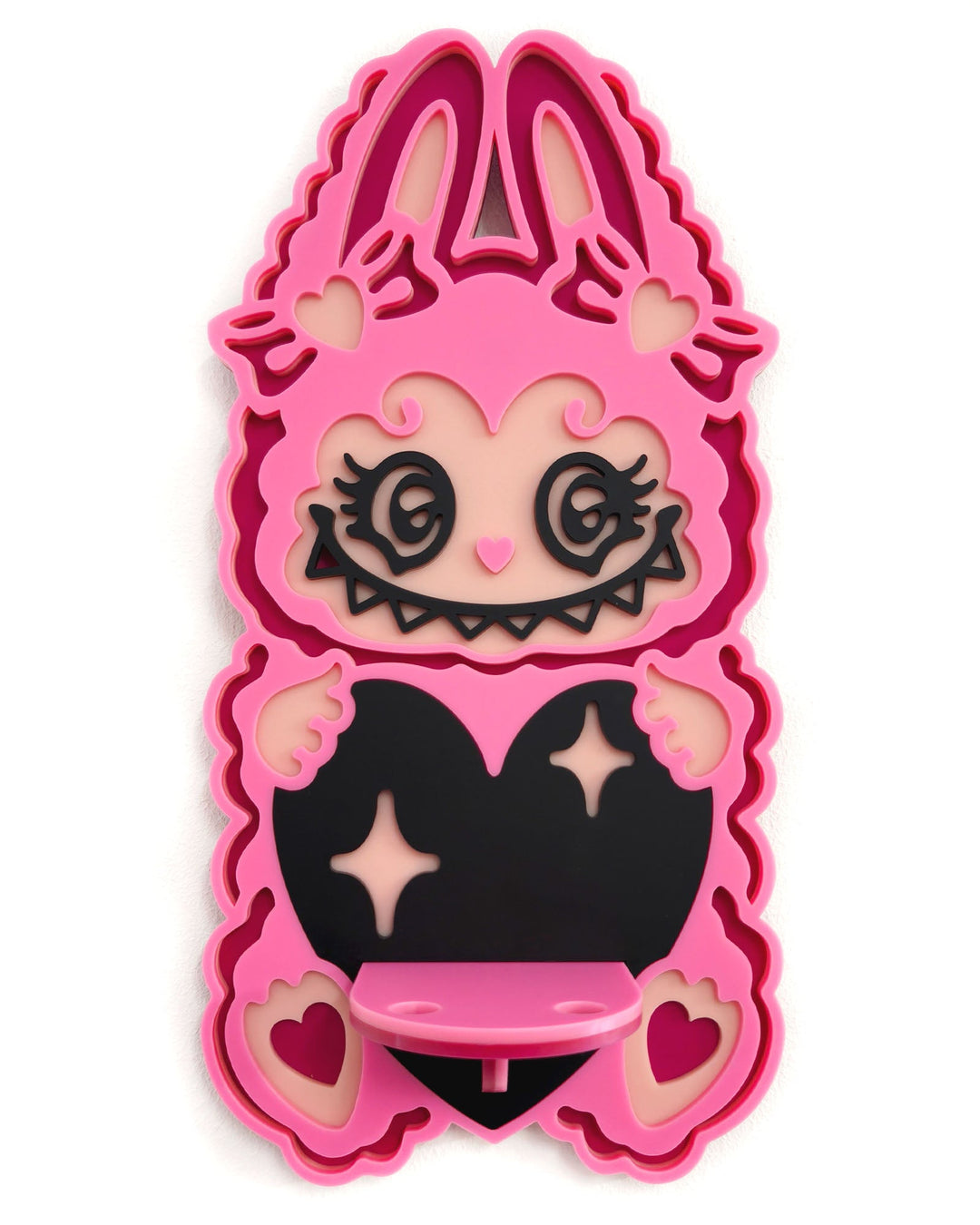 Heart Labubu Shelf - Ella Mobbs