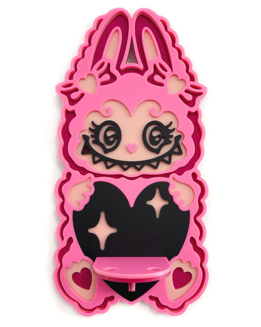 Heart Labubu Shelf - Ella Mobbs