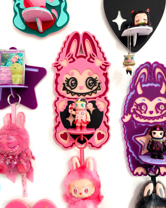 Heart Labubu Shelf - Ella Mobbs