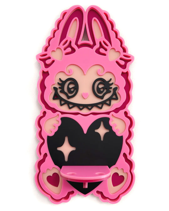 Heart Labubu Shelf