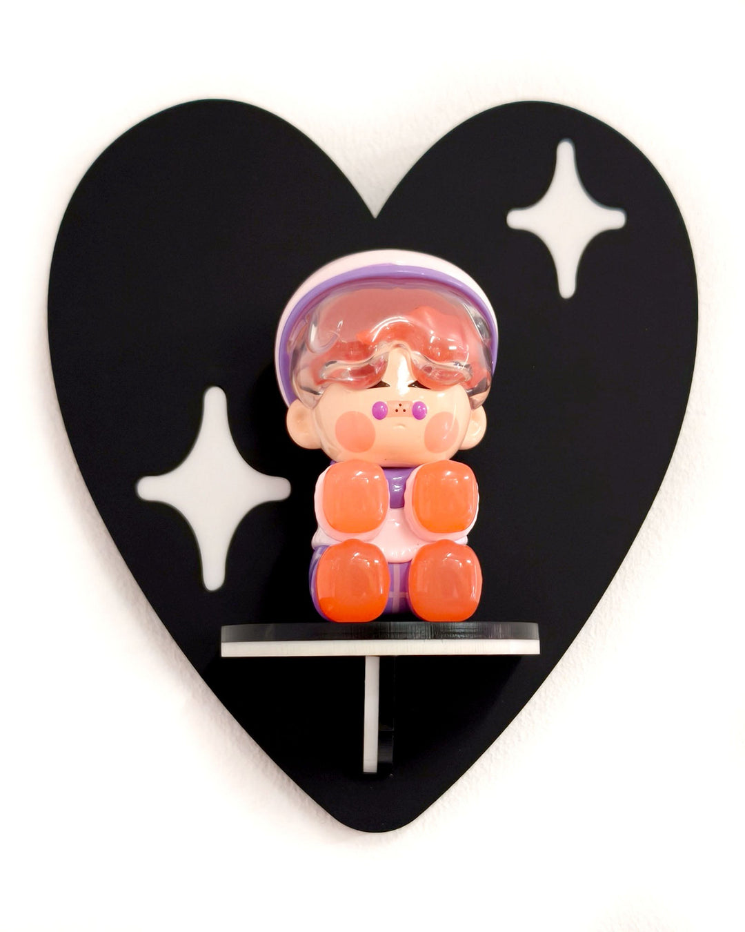 Heart Shelf (Black) - Ella Mobbs