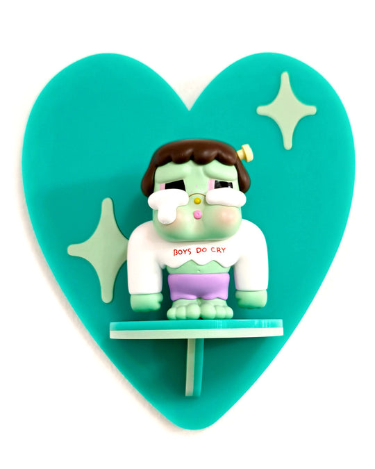 Heart Shelf (Green) - Ella Mobbs