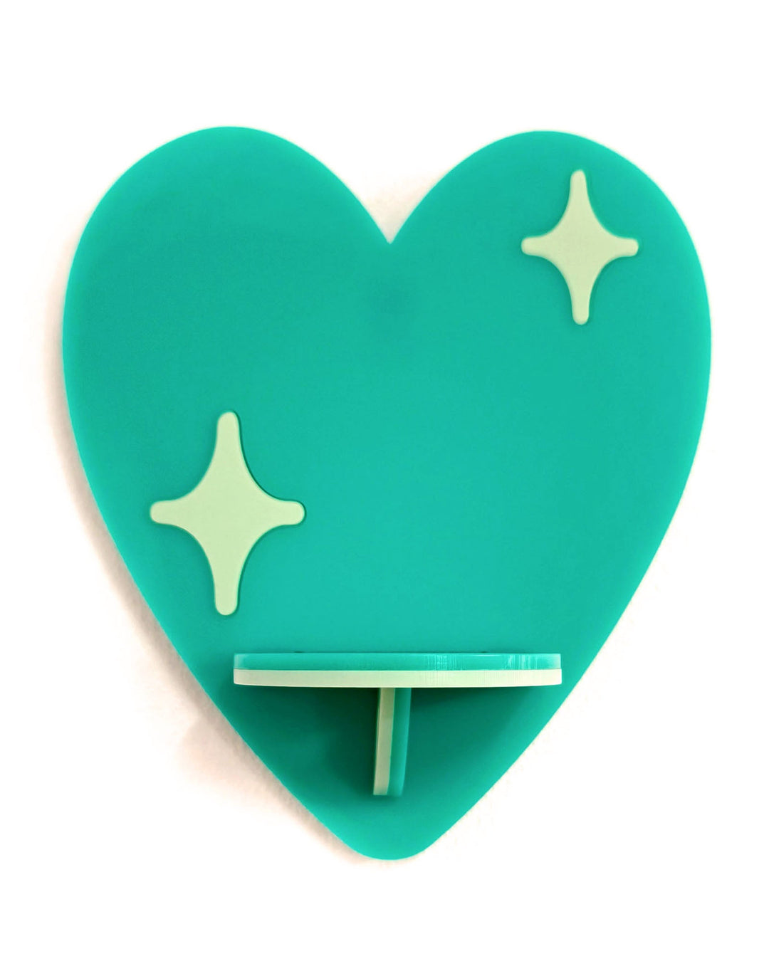 Heart Shelf (Green) - Ella Mobbs