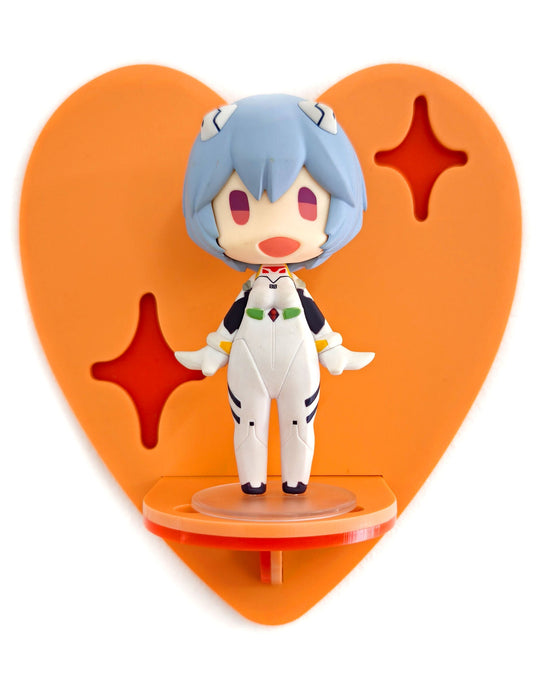 Heart Shelf (Orange) - Ella Mobbs