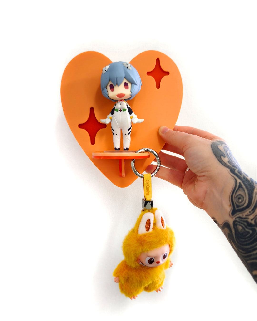 Heart Shelf (Orange) - Ella Mobbs