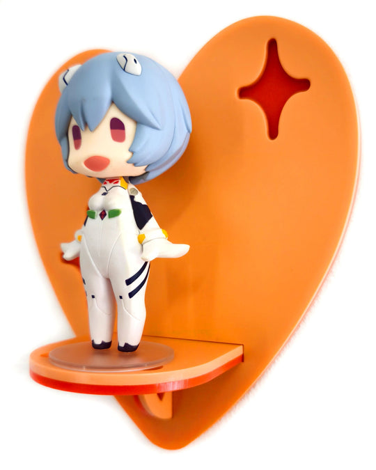 Heart Shelf (Orange) - Ella Mobbs