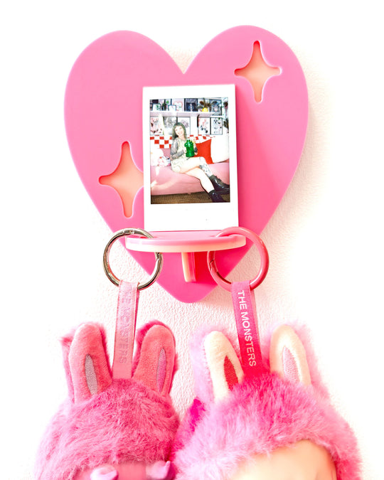 Heart Shelf (Pink)