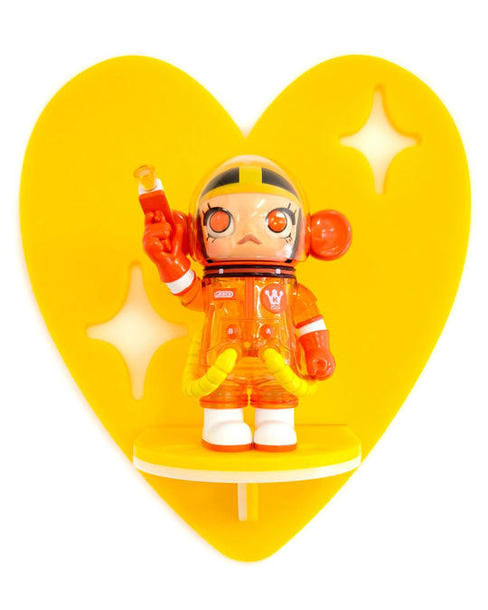 Heart Shelf (Yellow) - Ella Mobbs