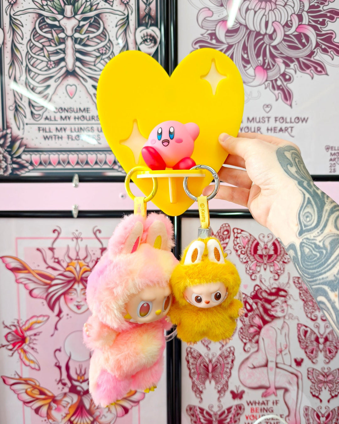 Heart Shelf (Yellow) - Ella Mobbs