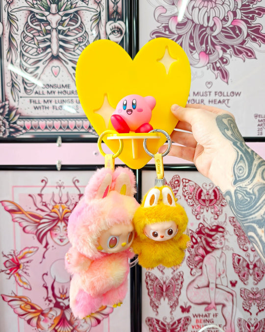 Heart Shelf (Yellow) - Ella Mobbs