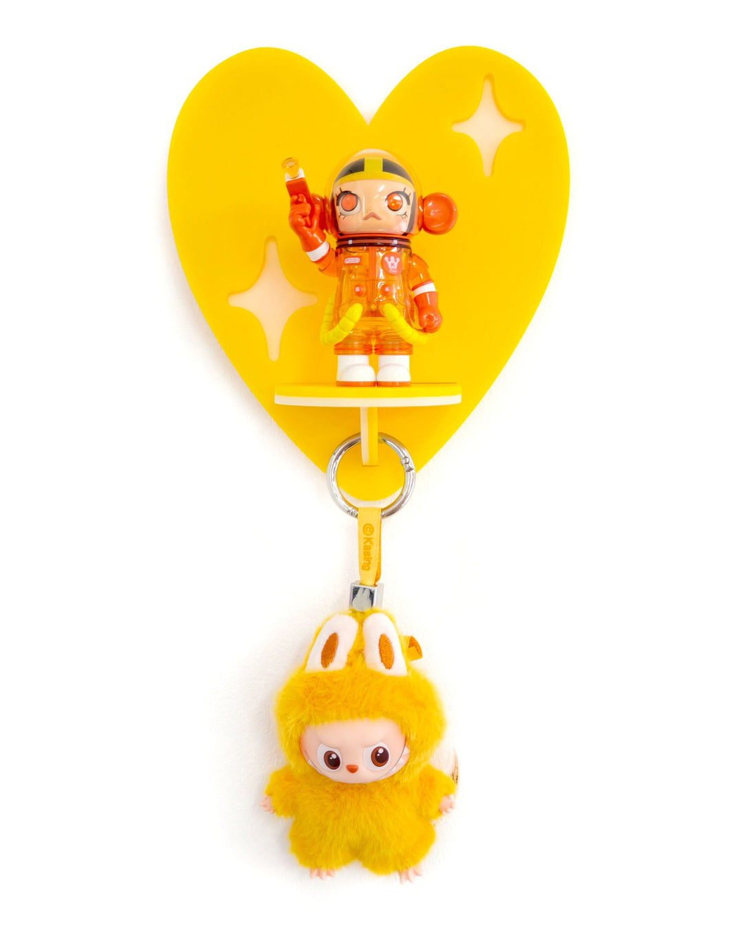 Heart Shelf (Yellow) - Ella Mobbs