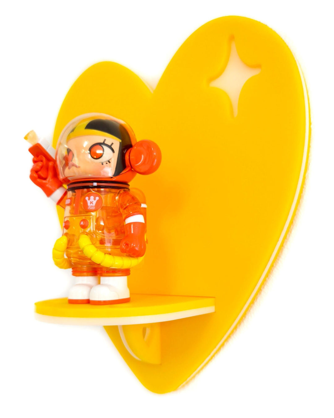 Heart Shelf (Yellow) - Ella Mobbs