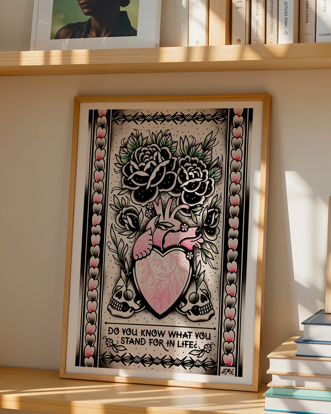 Heart Vase Print - Ella Mobbs