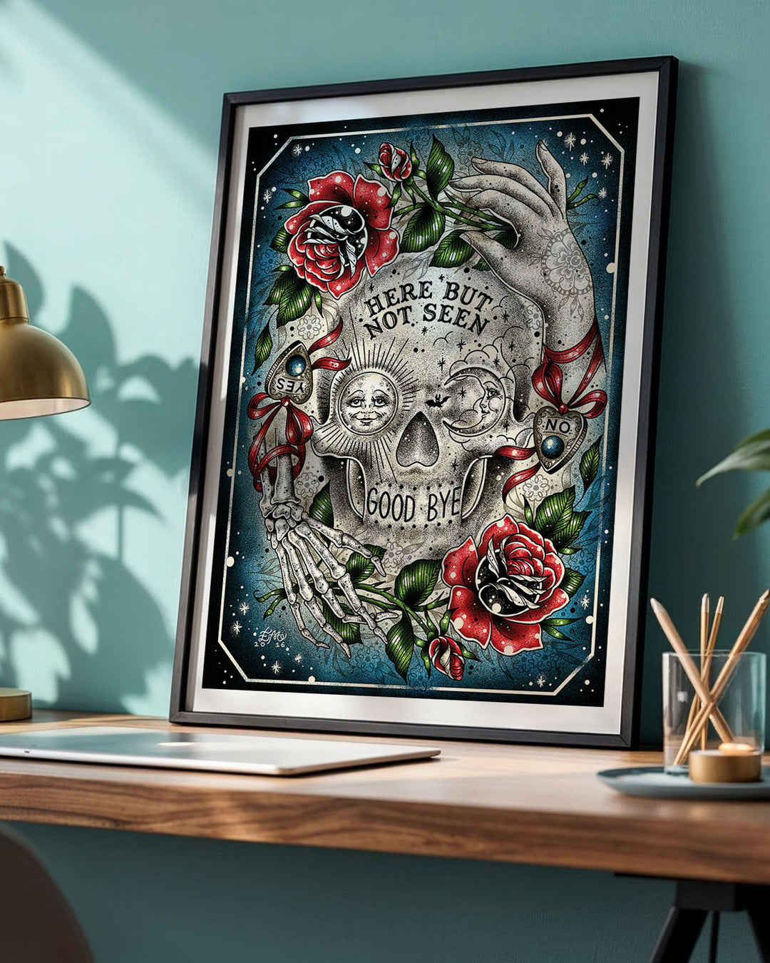 Here But Not Seen Print - Ella Mobbs