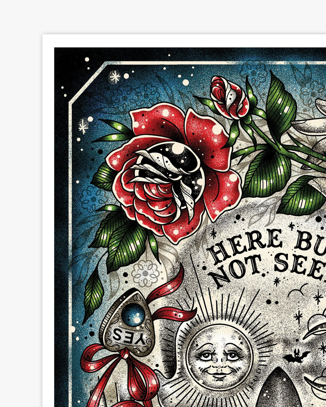 Here But Not Seen Print - Ella Mobbs