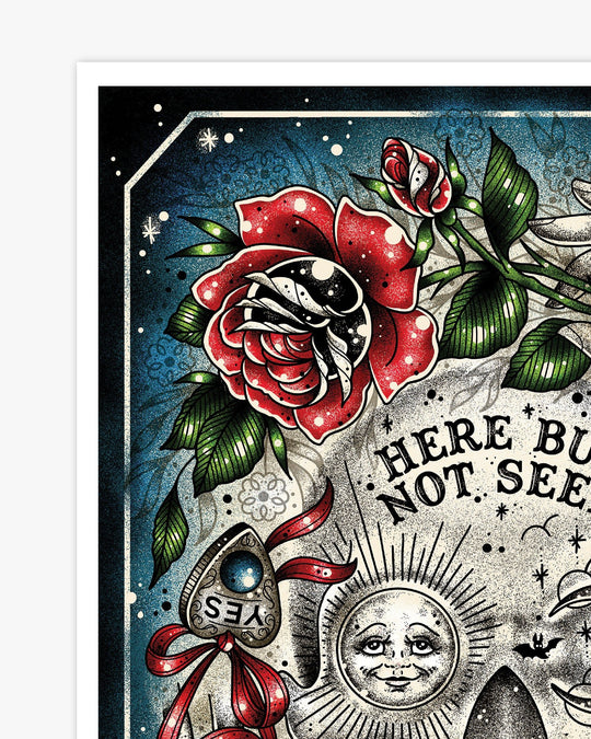 Here But Not Seen Print - Ella Mobbs