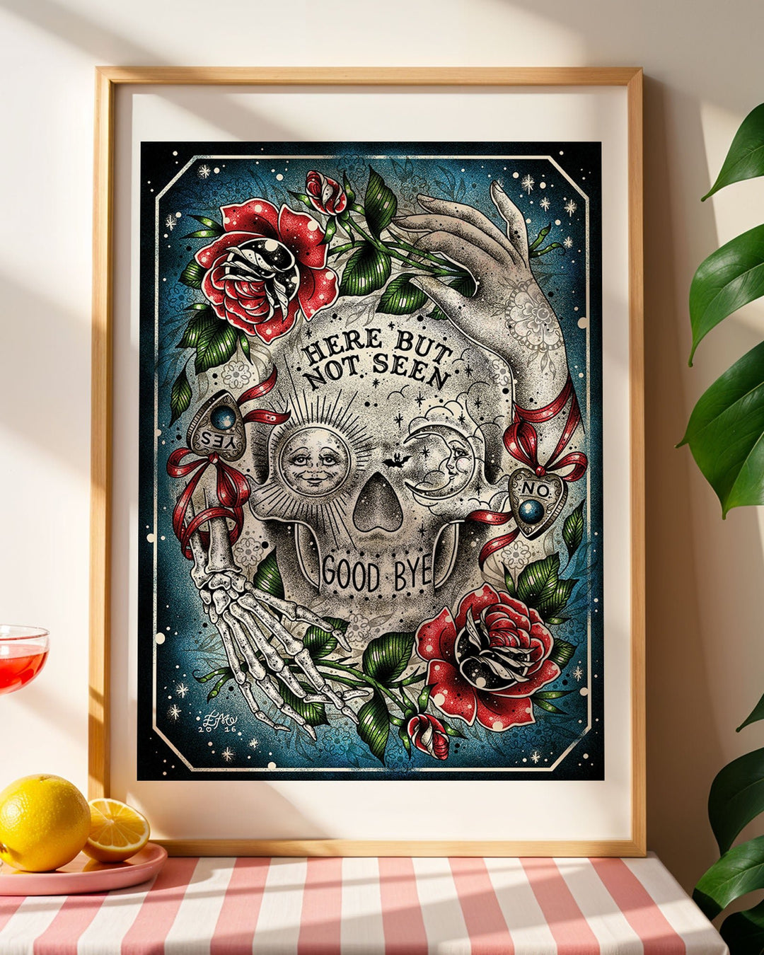 Here But Not Seen Print - Ella Mobbs