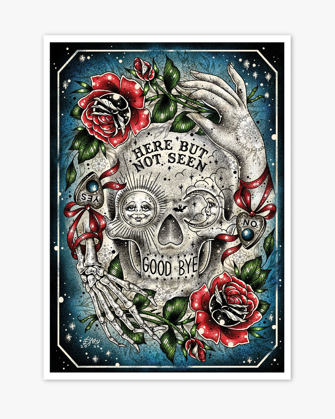 Here But Not Seen Print - Ella Mobbs