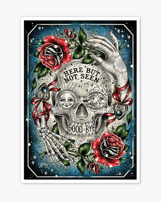 Here But Not Seen Print - Ella Mobbs