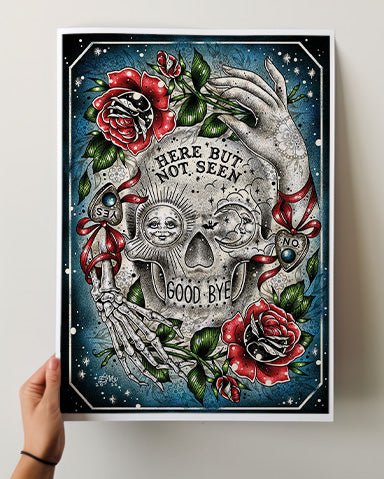 Here But Not Seen Print - Ella Mobbs