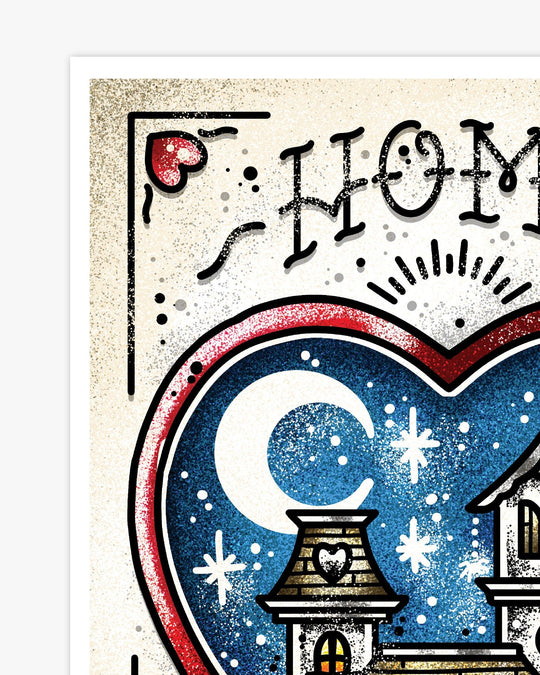 Home is a Feeling Print - Ella Mobbs