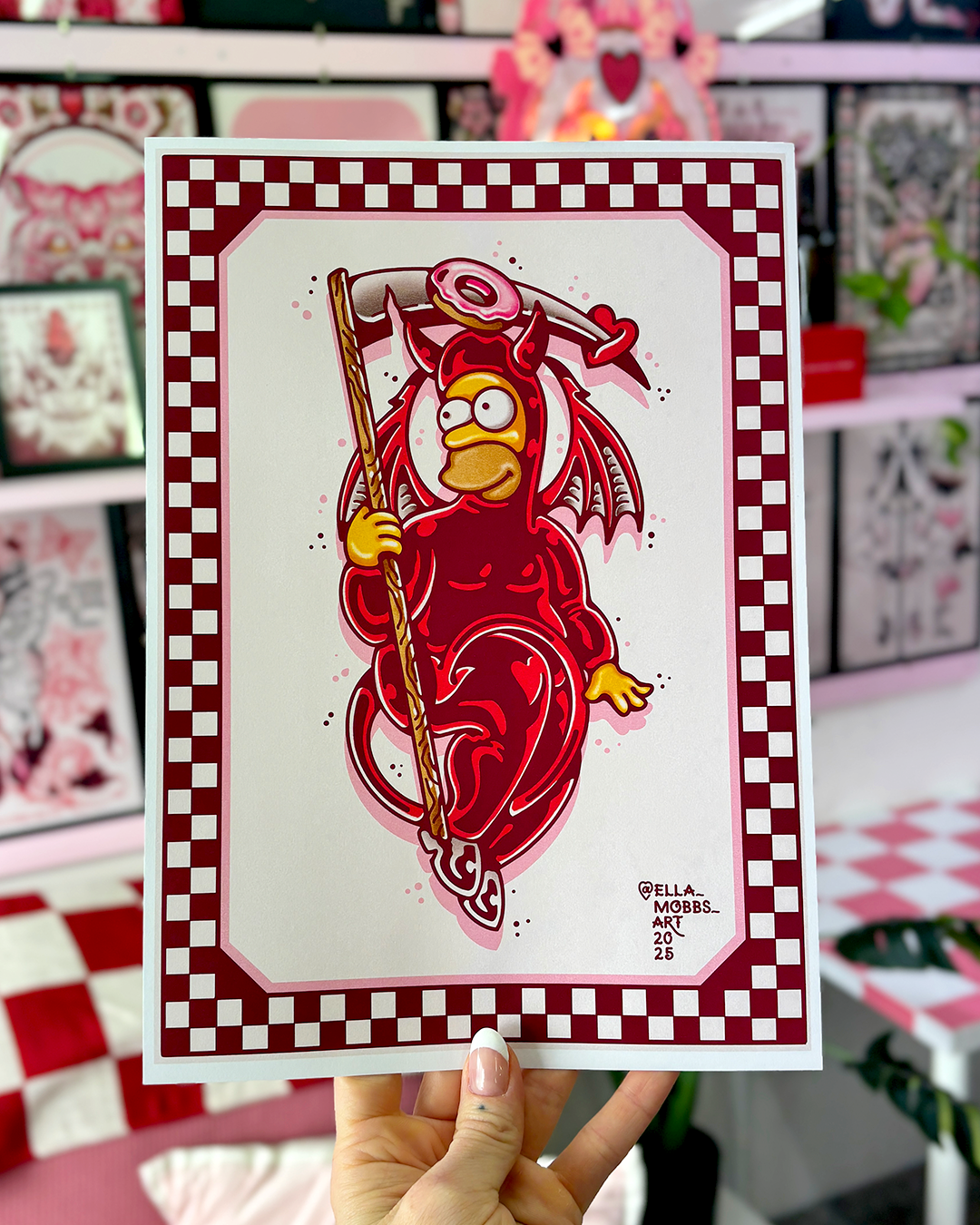 Homer Cupid Print