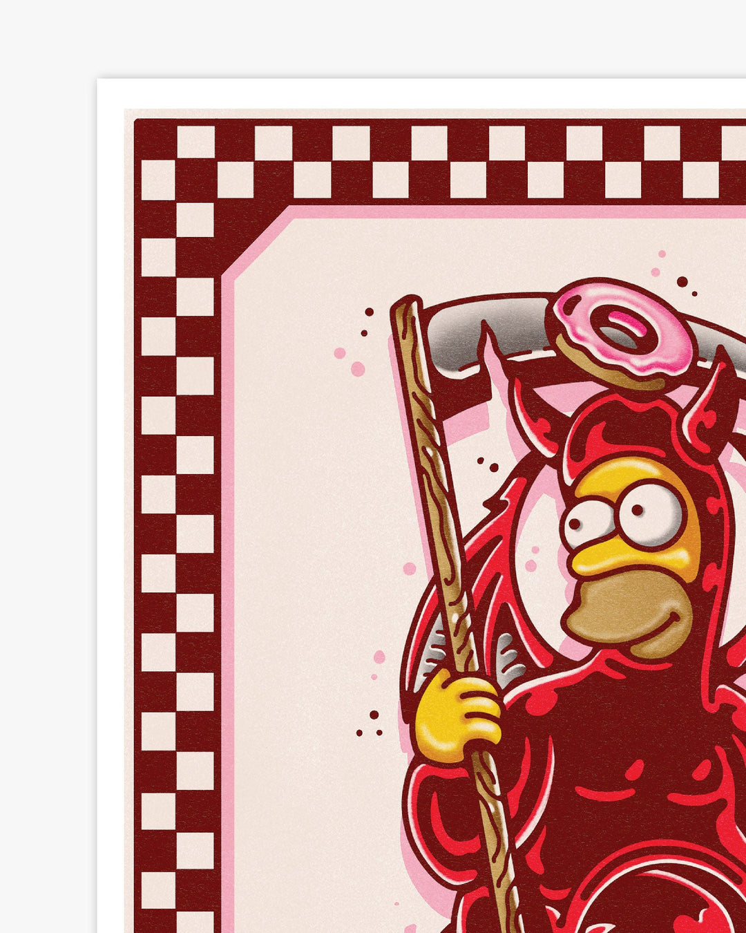 Homer Cupid Print - Ella Mobbs