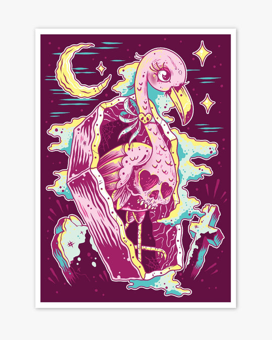 Horror Mingo Print - Ella Mobbs