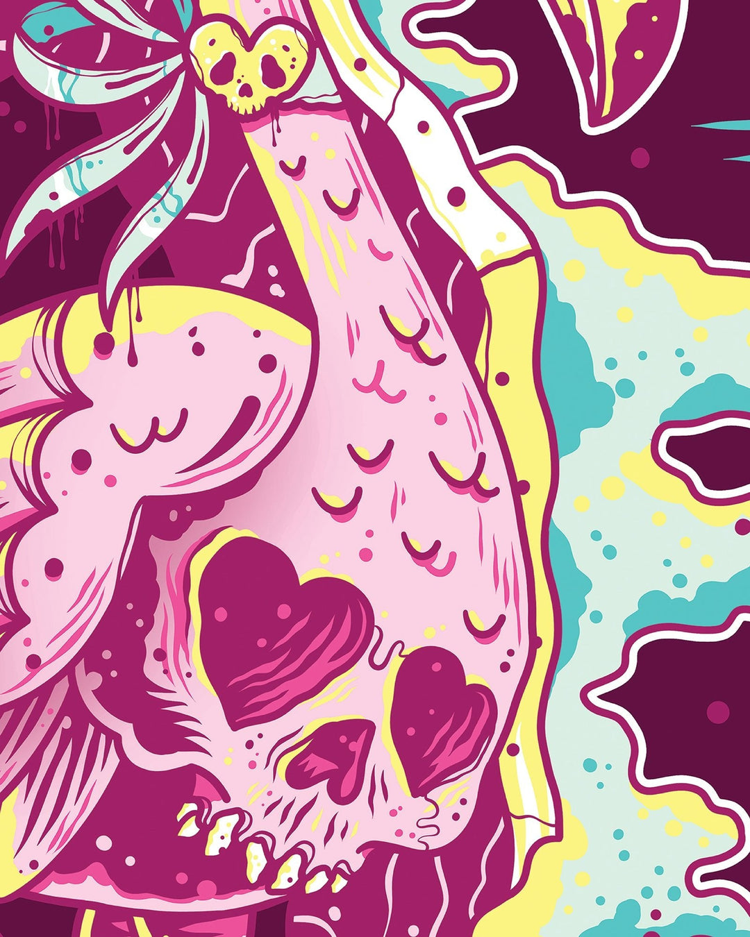 Horror Mingo Print - Ella Mobbs