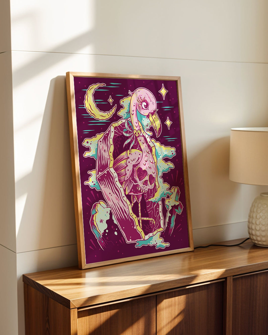 Horror Mingo Print - Ella Mobbs