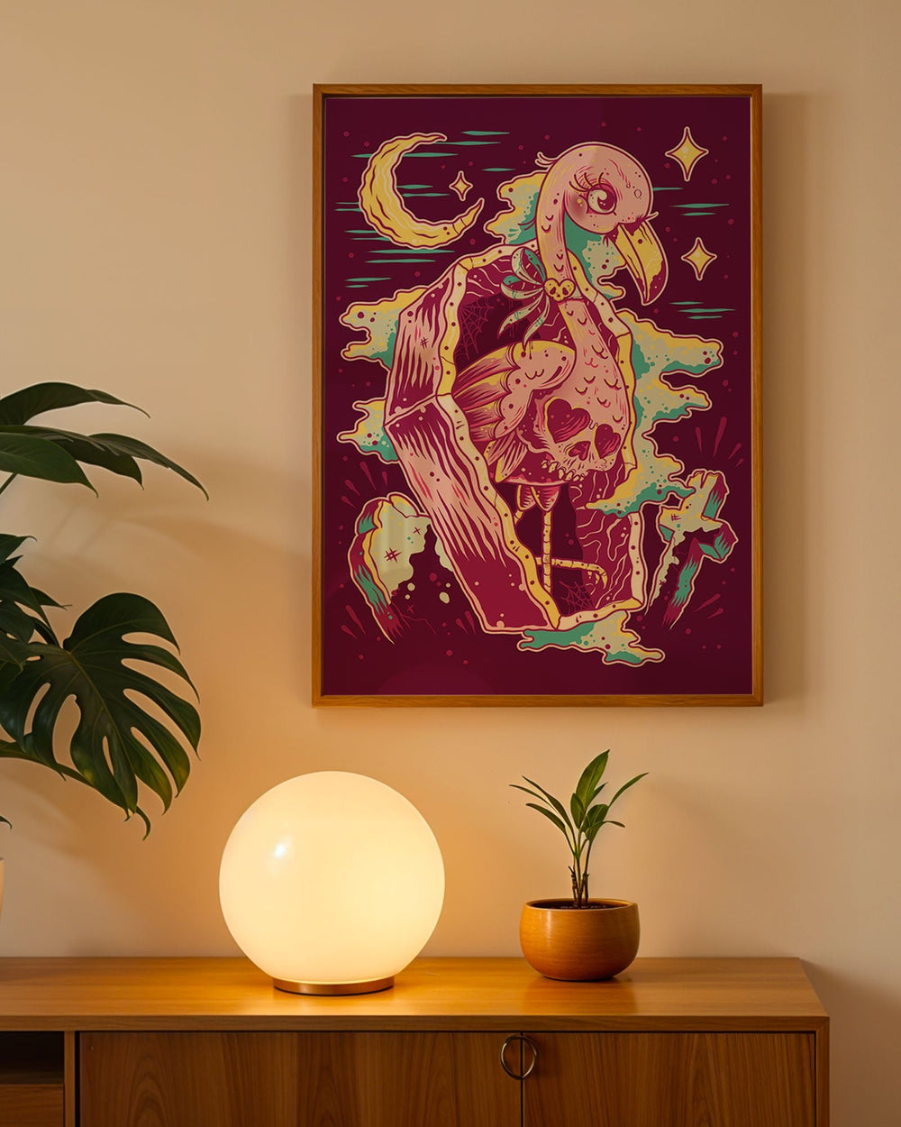 Horror Mingo Print - Ella Mobbs