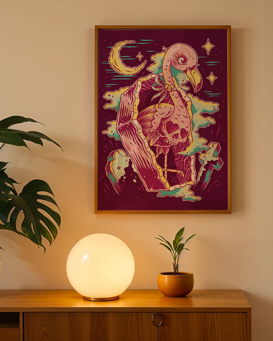 Horror Mingo Print - Ella Mobbs