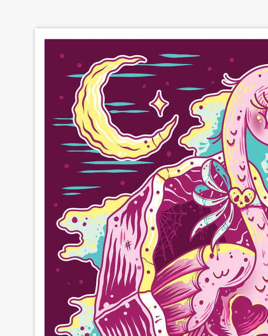 Horror Mingo Print - Ella Mobbs