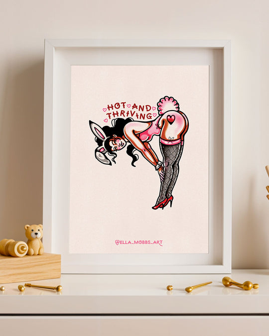 Hot and Thriving Print - Ella Mobbs