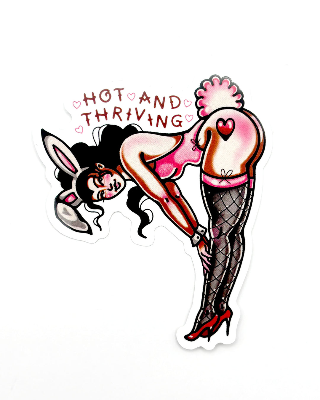 Hot and Thriving Sticker
