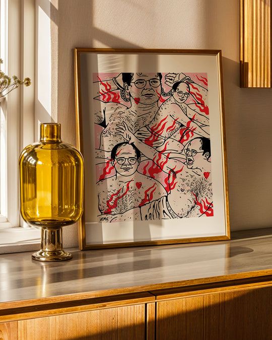 Hot George Print