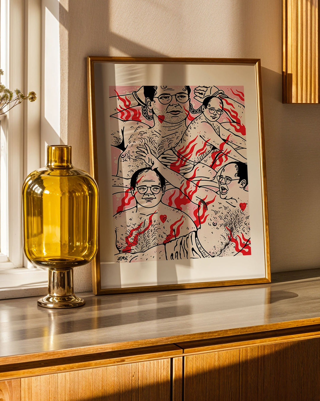 Hot George Print - Ella Mobbs