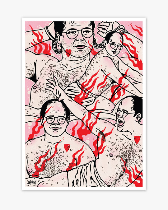 Hot George Print - Ella Mobbs