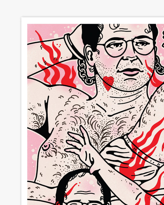 Hot George Print - Ella Mobbs