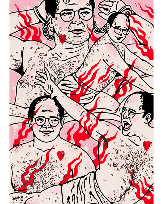Hot George Print - EllaMobbs