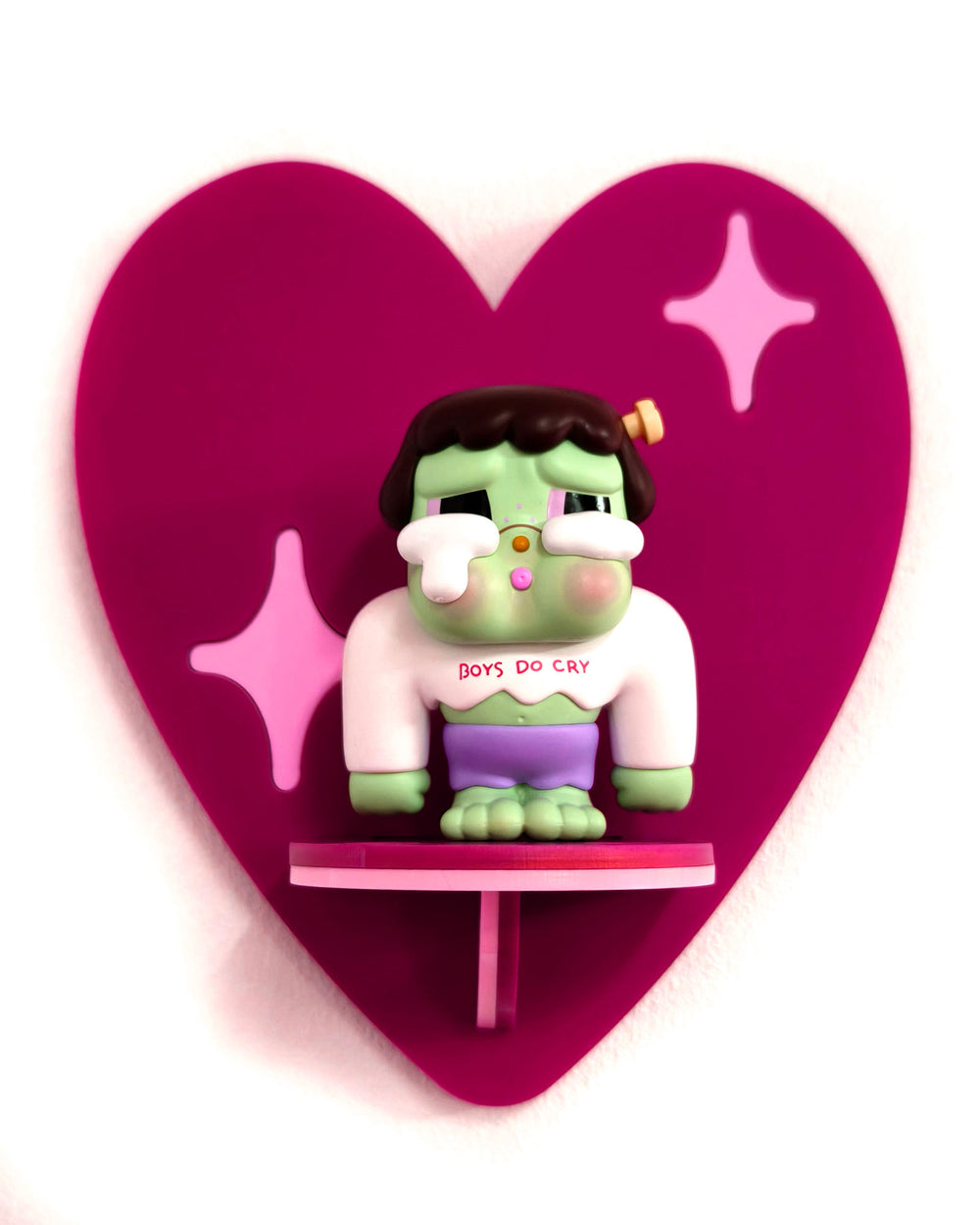 Heart Shelf (Hot Pink)
