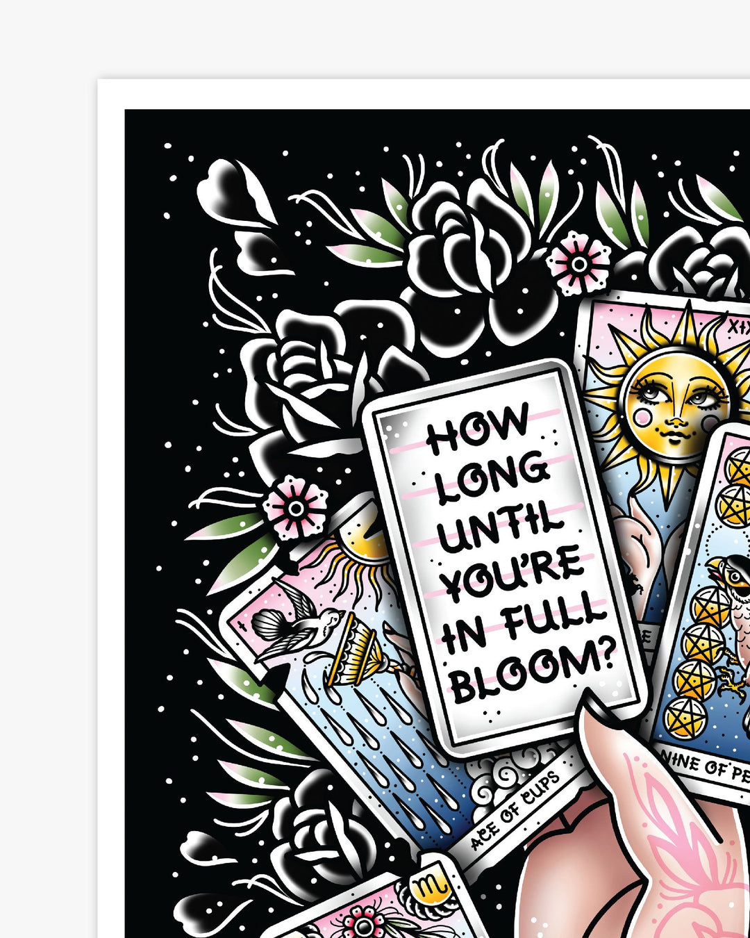 How Long Until You Bloom Print - Ella Mobbs